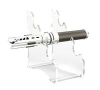 Generisch Exhibición de soporte de sable ligero, acrílico de tres niveles, soporte para espada de luz lisa, soporte mágico para exhibición de luz Sabres, soporte de exhibición Katana, soporte para