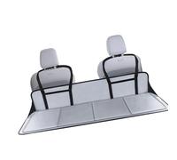 Generisch Extensor de asiento trasero de coche, colchón plegable para dormir, portátil, para viajes y camping, aumenta el maletero del dormitorio, negro, 42 x 128 cm
