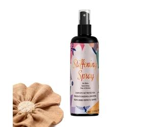 Generisch Fabric Stiffener for Crochet - Textile Hardener, Craft Spray for Lace, Quick Drying Solution with 100ml Bottle, DIY Tools, Straw Hat Spray for Wool and Felt Crochet Decoration Projects