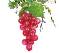 Generisch Fake Grapes Decor - Fruit Artificial Realistic for Photography Props | Decorative Faux Grapes Display for Home Kitchen Dining Room Restaurant Wedding Events Party Centerpieces