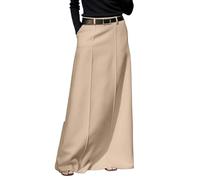 Generisch Falda Mujer Maxi Larga Verano Elegante Falda de Verano Falda Larga Línea A Estrecha Tallas Grandes Maxi Falda Envolvente Moda Transpirable Ligera Falda de Playa Falda Casual