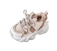 Generisch Fashion Big Kids Winter Water Proof Flat Keep Warm Boots Comfortable Shoes Damen Schuhe Sportschuhe (Khaki, 28 Little Child)