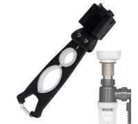 Generisch Faucet Tool, Multifunctional Adjustable Kitchen Faucet Wrench, Lightweight Plumbing Puller Handle, Open Slot Design for Hose Tub, Bathroom, Bathtub, Shower, Sink, Home