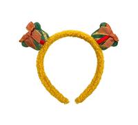 Generisch Festive Holiday Hairband - Plush Christmas Headpiece, Cute Winter Accessory, Charming Headwear for Seasonal Festivities, Fun Decoration for Holiday Costume and Winter Gatherings