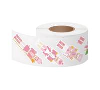 Generisch Festive Sticker Roll - Christmas Decals for Craft Fun | Self-Adhesive PVC with Bright Prints, Water Bottle Envelope Journal Laptop Guitar Scrapbook Skateboard Luggage Car Bumper Use Use