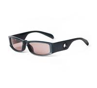 Generisch FHKQMLFQ-Mujeres Rectángulo Gafas de Sunglasses Retro Rivet Slim Frame Rectangle Shades Gafas Hombres Gafas de Sunglasses Female