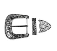 Generisch Fibbie Da Cintura Donna - 3,5 x 3,2 cm Retrò In Lega Di Zinco | Fibbia Da Estilos Occidentales | Regalo Ideal Viaggi All'Aria Aperta, Compleanno, Festa Del Papà E Vacanze Di