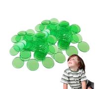 Generisch Fichas de juego transparentes y piedras de conteo de matemáticas para niños
