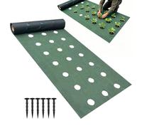Generisch Fieltro de jardín 6 x 1 m, permeable al agua y al aire | Malla de protección contra malas hierbas para paisajismo, jardinería, cultivo de verduras, plantación, terrazas, céspedes