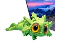Generisch Figura de Axolotl Articulated - Desk Stress Relief Toy for Classroom Party Play | PLA Resin Craft Build with Poseable Jointed Model, Office Decor Gift Idea for Learning Figurine
