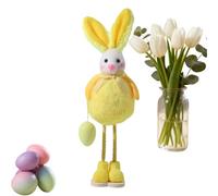 Generisch Figura de Conejo de pie, pequeña Figura de Pascua como decoración, Conejo de Primavera Acento residencial para el hogar, habitación de los niños, Escritorio multipropósito al