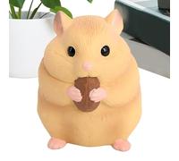 Generisch Figuras de animales en miniatura, pequeñas figuras de animales como juego en miniatura, juguete educativo preescolar, hámster, panda, serpiente para casa de muñecas, decoración de paisajes