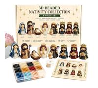 Generisch Figuras de belén de perlas, 3D DIY