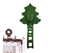 Generisch Fijación para guirnaldas de barandilla, colgador de decoración navideña de silicona, para chimenea, accesorios para chimenea, corona de Navidad, escalera, puerta, barandilla de jardín