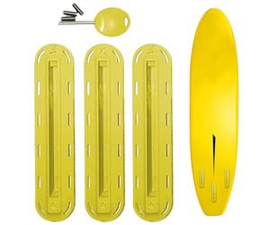 Generisch Fin Box Replacement, Diving and Snorkeling Equipment, Paddle Board Fin Kit, Slide In Surfboard with Secure Locking System for, Surfboard, Kayak, PVC, 5.90 x 0.47 x 1.22 inch