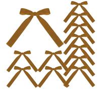 Generisch Fiocchi Velluto - Decorazione Natalizia Con Ghirlanda, Elegante In Nastro | Fiocchi Portatili Albero Natale Porta Finestra Casa Festa Decorazione