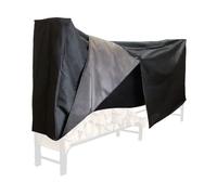 Generisch Fireplace Fire Pits - Estante de leña | Soporte de almacenamiento de registro, cubierta para rack de registro de leña, cubierta de almacenamiento | para muebles de patio para