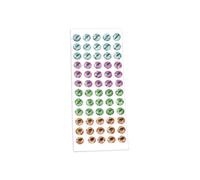 Generisch Fish Eyes for Lures Making - 4D Realistic Fishing Lure Eyes, Round Moon Jig, Colored Fish Fish Eye Stickers | Tackle Accessory, , Lake, River, Sea, Shore for Fishermen