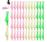 Generisch Fish Mouth Needle Threaders - 50 Herramientas de Costura portátiles para proyectos de Bordado y Manualidades | Insertores de rápido para Coser y Coser a Mano