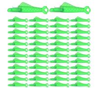Generisch Fish Mouth Needle Threaders - 50 Herramientas de Costura portátiles para proyectos de Bordado y Manualidades | Insertores de rápido para Coser y Coser a Mano