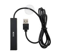 Generisch Fish Tank Heater - Calentador de Acuario USB para Reptiles de Tortugas de Tropical, 7,6 x 1,5 cm, aleación de Aluminio, Resistente al Calor con Temperatura preestablecida, 5 W, 10 W