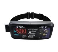 Generisch Fishing Bait Box Waist Belt, Multi-Functional Tackle Organizer, 100mm/3.94in 11pmm/4.33in 270mm/10.63in Waterproof Station, Worm Holder Equipment, Fishing Accessories for Outdoor