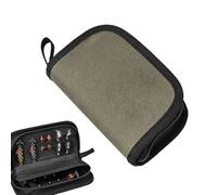 Generisch Fishing Lure Bags, Fly Lure Storage Case, Compact Tackle Binder, Portable Fishing Gear Wallet for Freshwater, Saltwater, Sturdy Nylon, Small, Medium, Large, multicolor, S, Ver descripción
