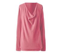 Generisch Fishnet Top Tie Dye Estampado Mujeres Mangas Cortas Chaleco Elegante Señoras Ajustado, Rosa., 3XL