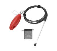 Generisch Fishstringer - Acero inoxidable ABS 500 cm | Equipo de pesca con flotador, soporte de línea de pesca con hebilla de cierre, línea de pesca antienredo para pesca de cebo, lago de río