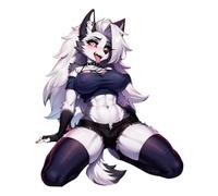 Generisch Foxs Girl Autoaufkleber - Autoadhesivo resistente a los arañazos Foxs Girl Anime Auto Accesorios Pegatinas Vinilo para , Parabrisas, Ordenador Portátil, Parachoques, Decoración DIY