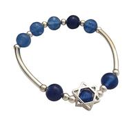 Generisch Frases Mensajes Pulsera Hombre Joyería Pure Silver Parts Star Of Spirituality Talisman For Colores 2 Junco Ancho Joyería, talla única, Zinc alloy