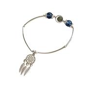 Generisch Frases Mensajes Pulsera Hombre Joyería Pure Silver Parts Star Of Spirituality Talisman For Colores 2 Junco Ancho Joyería, talla única, Zinc alloy