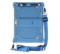 Generisch Funda de silicona universal para 101 tabletas con diseño a prueba de golpes para dispositivos iPad Android (azul, talla única)