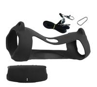 Generisch Funda para altavoz portátil, funda protectora para altavoz, de almacenamiento, de transporte al aire libre, correa de hombro con mosquetón para carritos de golf/bicicleta,