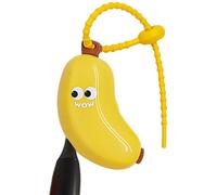 Generisch Funda para cepillo de dientes | Protector de cepillo de dientes de viaje con forma de plátano para viajes - Práctica funda | Accesorios de baño para niños para adolescentes, niñas, mujeres