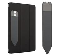 Generisch Funda para lápiz y lápiz para tabletas | Funda portátil autoadhesiva para lápiz y soporte para teléfonos y tabletas, gris, ver descripción, Ver descripción