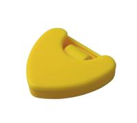 Generisch Funda para púas de guitarra, caja de almacenamiento triangular, autoadhesiva, organizador de púas de banjo, reutilizable, para guitarra eléctrica, guitarra acústica, Caja de selección
