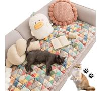 Generisch Fundas de sofá para sofá - Cotton Garden Chic Fundas de Sofá | Antideslizante, Multifuncional, Protectora Autoadhesiva para Cabecero, Alféizar de Ventana, Sofá y Suelo