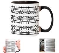 Generisch Funny F*ck This Shit Hidden Message Cup, F*ck This Shit", taza de café de cerámica de 325 ml, regalo sarcástico de oficina para colegas, amigos y compañeros de trabajo, divertida taza de