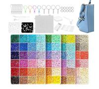 Generisch Fuse Beads Kit - Hecho a mano Suministros de Artesanía, Pixel Art Bead Set, for Kids Teens Birthday Holiday School Projects Family Activity Indoor Play Classroom Summer Camp Home Studio