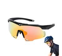 Generisch Gafas de ciclismo para hombres, gafas de sol deportivas con protección UV y antideslumbrante | Gafas de moto, para mujer, hombre, niña, adolescente y familia