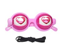 Generisch Gafas de curiosidad, acción de parpadeo manual como accesorio divertido, como gafas de prop, para actuaciones en escenarios, reuniones familiares, festivales y celebraciones