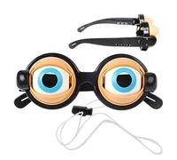 Generisch Gafas de ojos divertidos, aspecto de aumento para un disfraz extraño, artículo de broma, gafas cómicas para de cumpleaños, fotografía, Halloween, cosplay