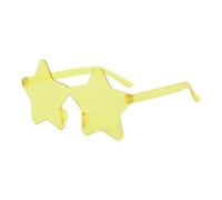 Generisch Gafas de sol con estrellas para mujer, gafas de sol, gafas de moda, cumpleaños, festivales de música, Halloween, fiestas temáticas, conciertos, vacaciones, uso diario, piscina, Navidad
