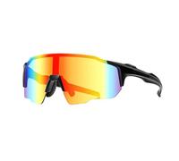 Generisch Gafas de sol fotocromáticas - Bloqueo ligero de los lectores solares | Gafas antibrillo | Running Cycling Protective HD Protección solar a prueba de viento Hombres Mujeres Mujeres, color