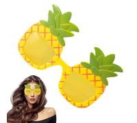 Generisch Gafas de sol hawaianas, gafas de sol en forma de fruta, accesorio tropical para mujer, hombre, uso diario, vacaciones, festival
