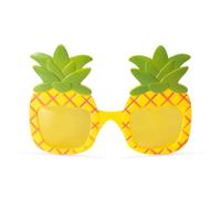 Generisch Gafas de sol hawaianas | Gafas de sol tropicales de piña para adultos - Gafas de verano para piscina, vacaciones, viajes fotográficos y de cumpleaños