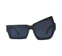 Generisch Gafas de sol para hombre | Divertidas gafas de sol de formas inusuales, gafas de sol modernas con protección UV para hombre y mujer al conducir, senderismo, actividades al aire libre, Black