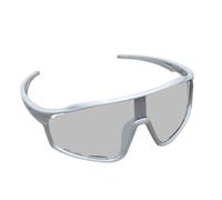Generisch Gafas de sol polarizadas para hombre, protección UV, resistentes a la arena, aros ajustables y equipamiento al aire libre para pesca, golf, ciclismo, Blanco, Siehe Beschreibung
