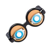 Generisch Gafas locas para niños - Divertidas gafas de mordaza con efecto de guiño | Gafas de ojos tontos para | Para hombres, niños, niñas, adolescentes, adultos, espectáculos,